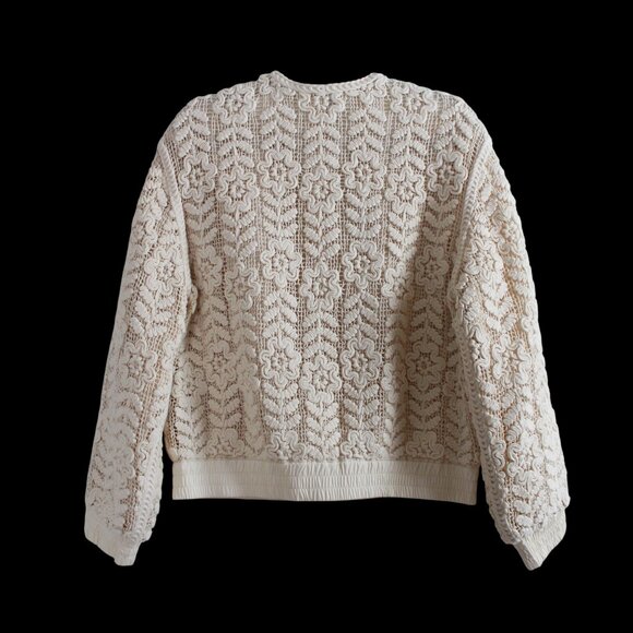 RW & C0. Crochet Bomber Jacket - Picture 2 of 16